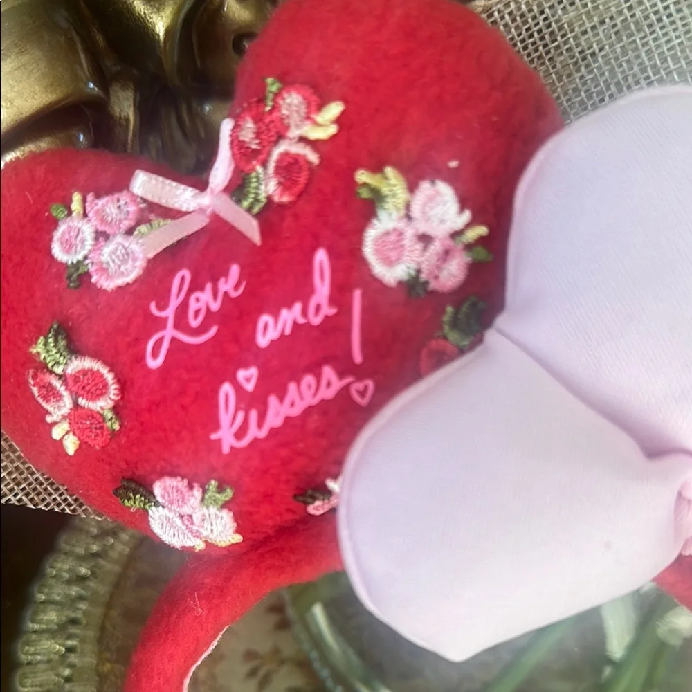 Disney Red and Pink Minnie Mouse Ears Headband. New condition.
